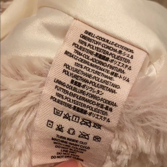 Free People Faux fur coat Like New! - Picture 5 of 6